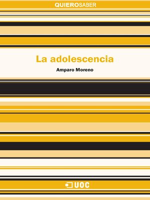 cover image of La adolescencia